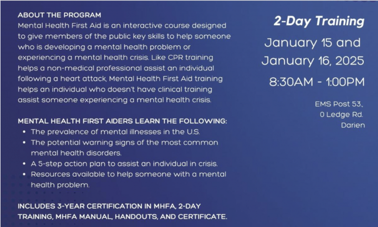 Mental Health First Aid Training Part 2